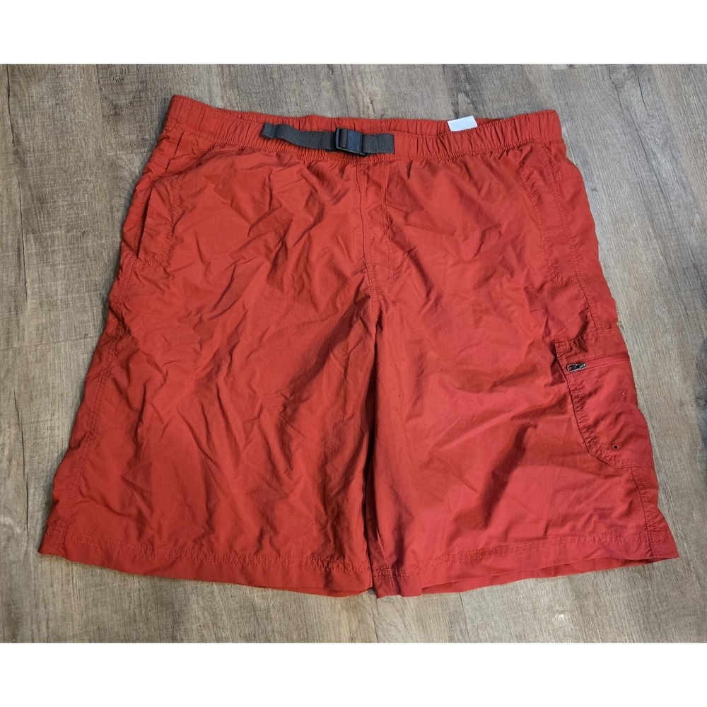 Columbia Mens Red Swim Trunks Size XL